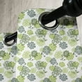 thumbnail image 3 of Ambesonne Retro Grommet Curtain, Abstract Floral Polka Dot, 50" x 120", Apple Green Sage Green, 3 of 6