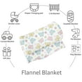 thumbnail image 4 of Butterfly Blanket for Girls, Butterfly Blanket for Baby Girls Kids, Soft Flannel Toddler Blanket Butterfly Easter Gift, Lightweight Fleece Throw for Birthday Children's Day Sofa Bed 30"x40", 4 of 7