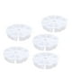 thumbnail image 1 of Caja de almacenamiento portátil de 8 cavidades, 5 unidades, organizador de maquillaje, cosméticos, joyas, transparente, caja de exhibición, 1 of 7