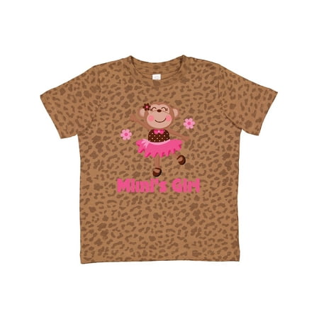 

Inktastic Mimi s Girl Monkey Gift Toddler Toddler Girl T-Shirt