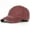 Burgundy, variant on Korea Style Vintage Solid Baseball Caps Men Women Plain Panels Dad Hats High Quality Classic Cotton Snapback Caps Hats