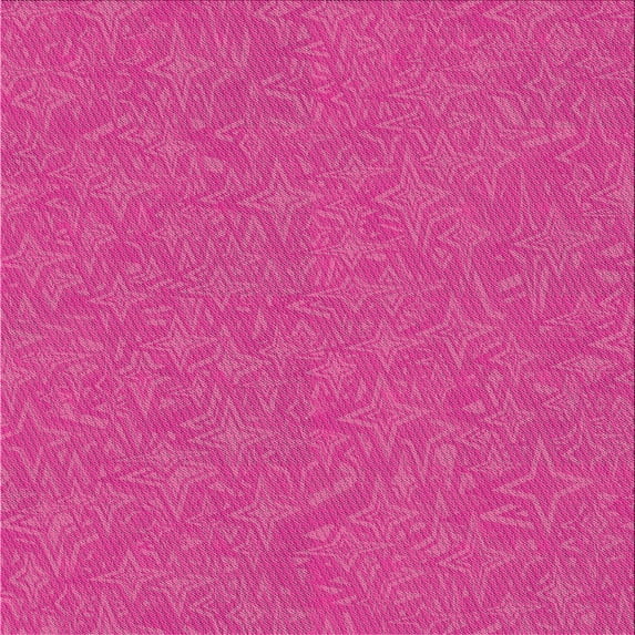 Ahgly Company Indoor Square Patterned Deep Pink Novelty Area Rugs, 7' Square
