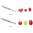 thumbnail image 2 of 3 piezas de fruta corer manzana corer cherry corer ciruela corer fruta manzana pera cereza verduras deshuesado corer ayuda de cocina herramientas de cocina caseras Sincero Hogar, 2 of 6