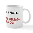 thumbnail image 2 of CafePress - It's Not A Party Until Kielbasa Comes Out Mug - 11 oz Ceramic Mug - Novelty Coffee Tea Cup, 2 of 6