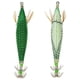 thumbnail image 4 of Cebo de camarón de madera luminosa de 8 cm con señuelos de pesca con anzuelo de calamar (verde), 4 of 5