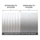 thumbnail image 3 of Exhaust Hose ,Exhaust Hose for Air Conditioning,PVC Hose, Air Conditioning Pipe, Ventilation Hose, R, 3 of 5