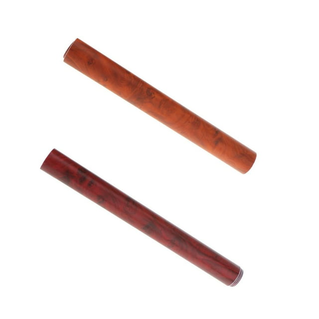 2PCS 40''x17 '' Etiqueta de Calcomanía de Envoltura de Grano de Rojo para Muebles de Automóvil Sharpla etiqueta engomada autoadhesiva Calcomanía