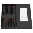 thumbnail image 1 of Palillos De Madera, Sin Ftalatos, Sin BPA, Palillos Reutilizables, 5 Pares, Sin PVC, Para El Hogar, La Cocina, El Comedor, 1 of 7