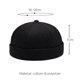 thumbnail image 2 of Xiao Hua Gorra para hombre, estilo retro, con borde rizado, ajustable (56-58 cm, gris), 2 of 4