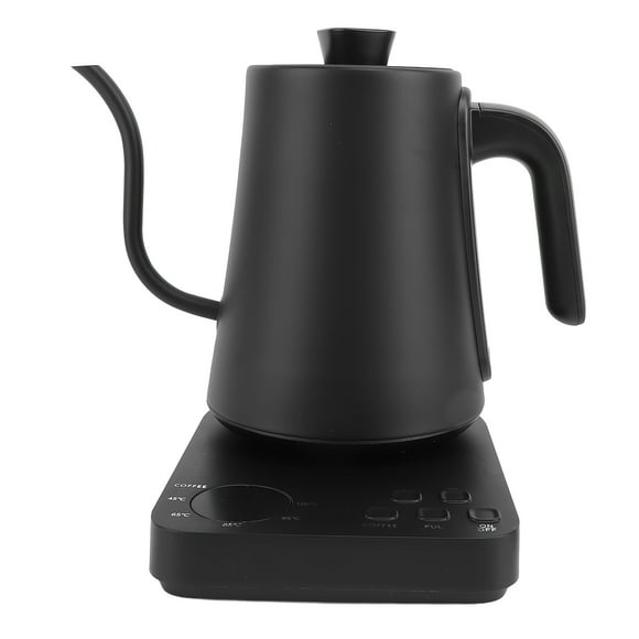 Electric Gooseneck Kettle LCD Screen Fast Boiling Pour Over Coffee and Tea Kettle with Temperature Control