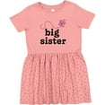 thumbnail image 3 of Inktastic Big Sister Butterfly Announcement Girls Toddler Dress, 3 of 5