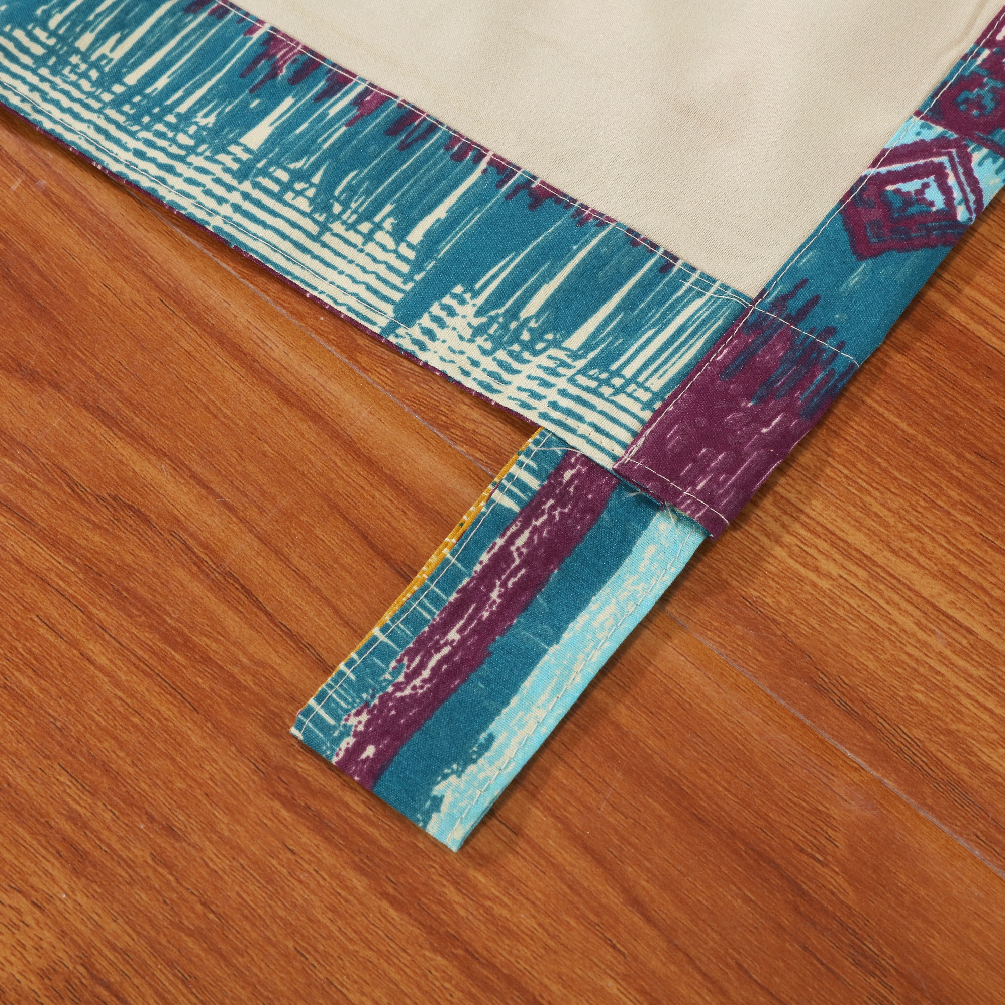 Global Trends Santa Fe Tab Top Curtain Panels, 4 Piece Set, 84" long x 42" wide (x2)