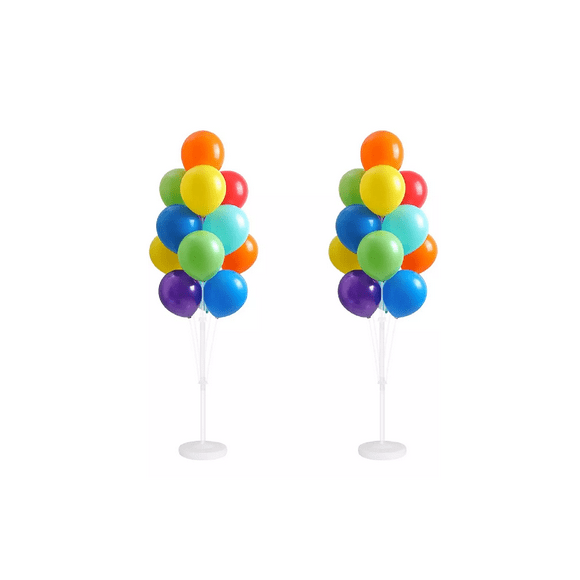 2 bases y 28 globos decorativos fiesta