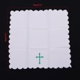 thumbnail image 2 of BLESSUME Church Altar Corporal Square Chalice Altar Cloth (E), 2 of 6