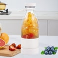 thumbnail image 3 of PENGXIANG Mixeur Portable pour Smoothies 500ml Mini Mixeur avec 6 Lames en Acier Inoxydable 1200mAh Rechargeable Mixeur à Fruits Réutilisable Mini Mixeur Presse-Agrumes Personnel avec Couvercle, 3 of 11