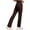Coffee, variant on Straight Leg Yoga Pants for Women-High Waist with Back Pocket,Relaxed Fit Lounge Pants,Lightweight Stretchy Black M