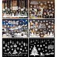 thumbnail image 4 of Pegatinas para ventana, adornos navideños, Papá Noel, decoración navideña para el hogar, guirnalda de Año Nuevo 2024, regalo de Navidad 2025, 4 of 5