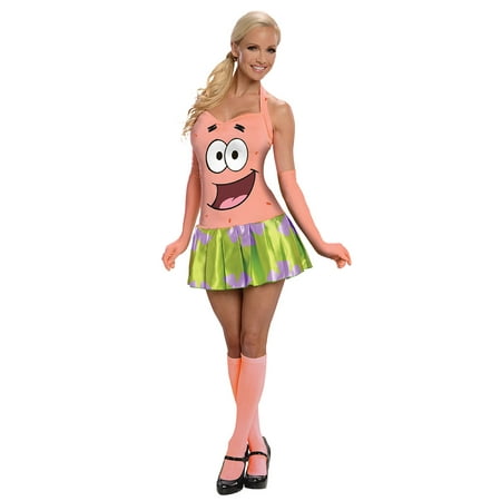 Adult Patrick Star Spongebob Squarepants Costume Dress