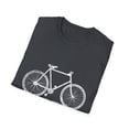 thumbnail image 4 of Humorous Bicyclist Bicycling Cyclist Wheels Enthusiast Novelty Pedal Pedaling Lover Rolling Cruising Fan Unisex Softstyle T-Shirt, 4 of 4