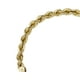 thumbnail image 5 of Pulsera Tejido Torsal Horoz Oro 10K 18cm W1107, 5 of 5