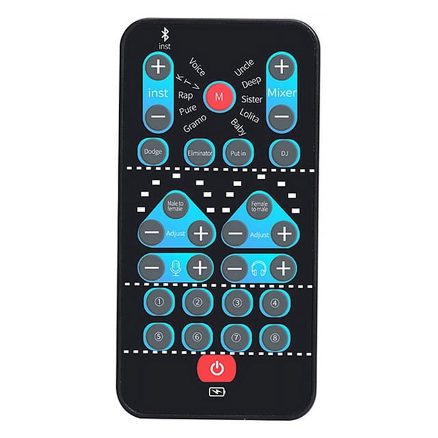 Mini Cambiador de Sonido Universal, Dispositivo de Voz para Computadora, Tarjeta de Sonido para TeléFono MóVil, Tableta, , Juego, MicróFono Lavalier