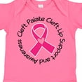 thumbnail image 4 of Inktastic Cleft Palate Cleft Lip Awareness Ribbon Boys or Girls Baby Bodysuit, 4 of 5