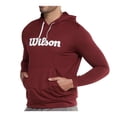 thumbnail image 2 of Sudadera Wilson Talla CH Deportivo Vino, 2 of 4