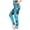 Blue, variant on Women's Tie Dye Yoga Pants, High Waist Workout Leggings with Pockets, Booty Lifting Fitness Leggings, Breathable 4-Way Stretch Pants for Yoga, Running, Gym and Athleisure Wear-Black
