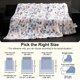thumbnail image 4 of Cooling Blankets for Hot Sleepers - Cool Like Ice Cream Lightweight Blanket for Summer with Double Side Cold, Cooling Comforter, Quilt, Fabric for Bed (Throw Size 47" x 59" Pink & Beige), 4 of 5