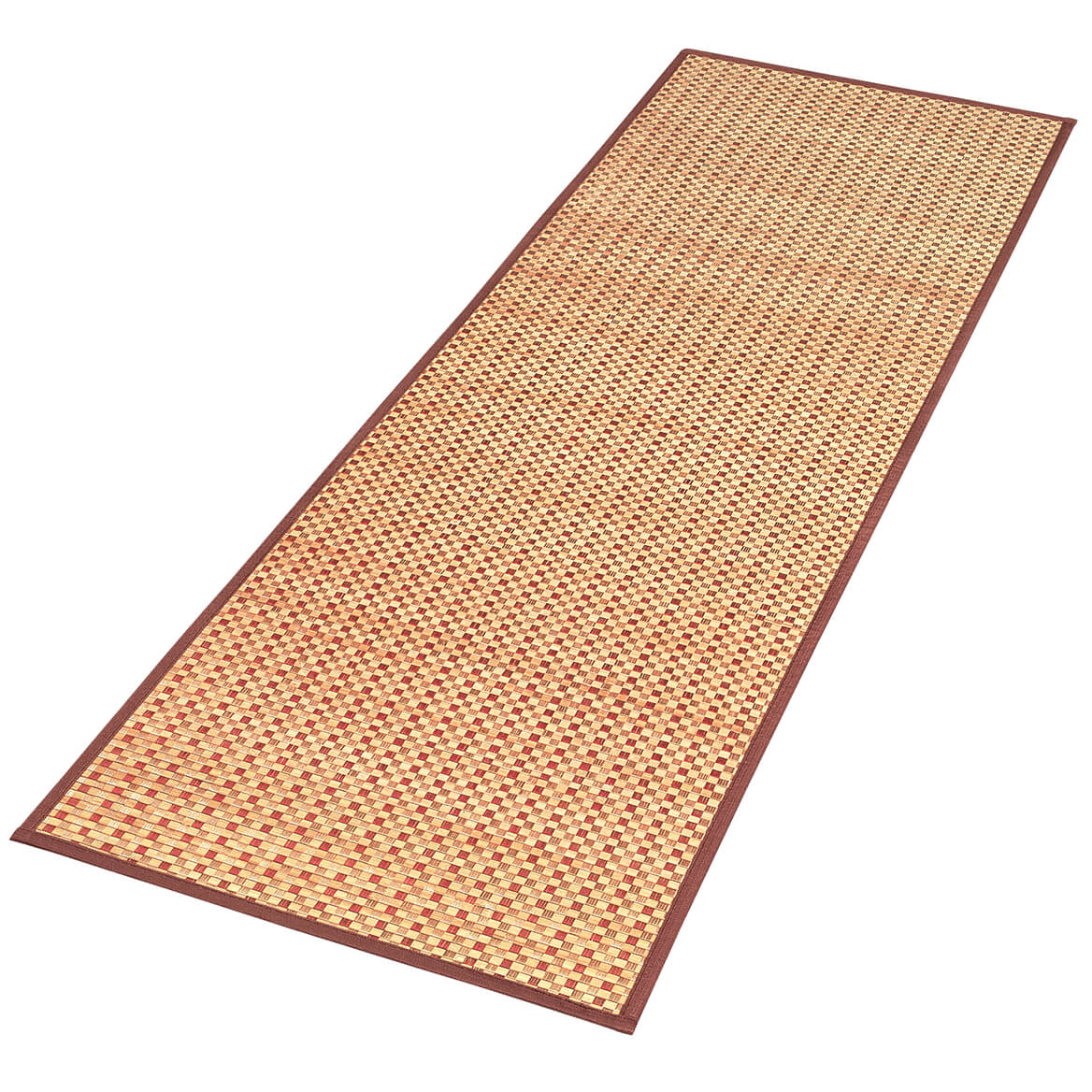 Checked Bamboo Runner by Oakridge