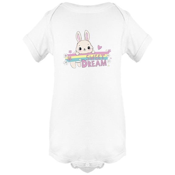 Sweet Dream Bunny Bodysuit Infant -Image by Shutterstock, Newborn
