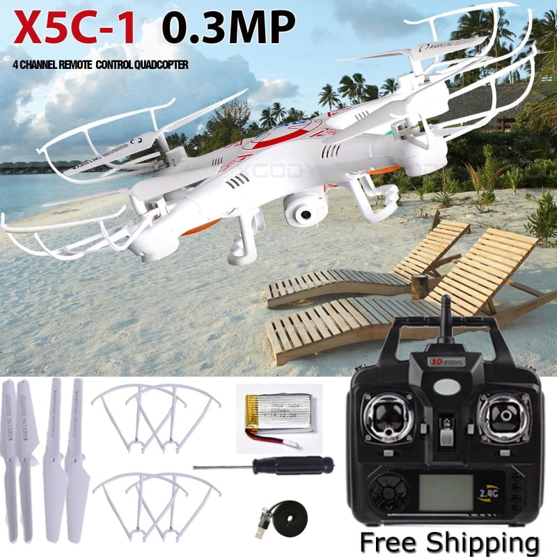 gyro rc quadcopter drone with 2.0 mp hd camera and remote control