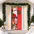 thumbnail image 3 of Decoraciones de Navidad Al Aire Libre Decoración de la Puerta Frontal de Navidad Impresión de la Puerta de Navidad Feliz Navidad, Suministros de Fiesta de la Puerta Frontal de Interior Y Al Aire Libre, 3 of 6