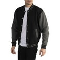 thumbnail image 6 of kamemir Light Jacket Men Men's Slim Fit Lightweight Sportswear Jacket Casual Bomber Jacket(Black,XXL), 6 of 6