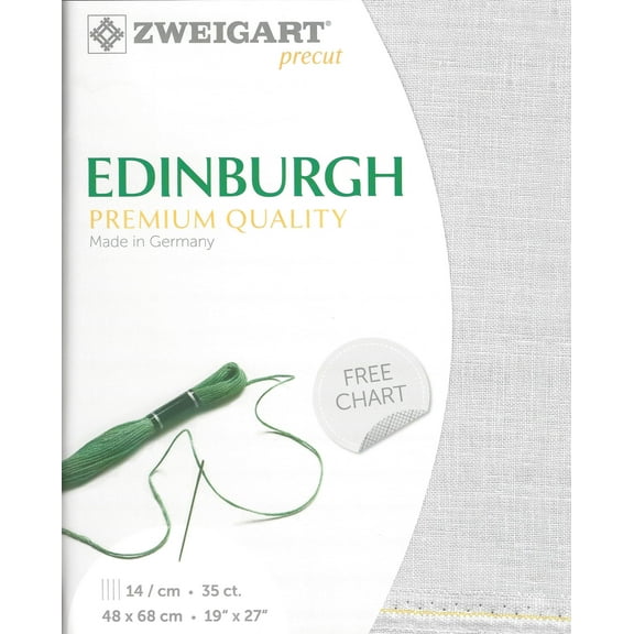 Precut Edinburgh 36 count Silvery Moon 3217/7011