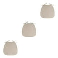 thumbnail image 3 of Guardoinrt Chair Cushion Pads Made With Polyester And Flax For Easy Cleaning And Durability Easy To Clean Chair Cushions Chair Pads beige 3Set, 3 of 6