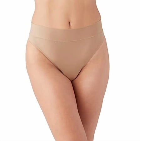 b.tempt'd Women's Nearly Nothing Hi Waist Thong Panty, Roebuck, Medium