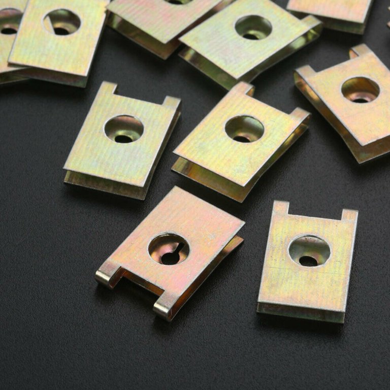 50 U-Base Metal Clips STANLEY® Engineered Fastening, Warren U-Base Clips