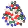 thumbnail image 2 of de Dados Poliédricos D20 de 50 Piezas con Bolsa para s de RPG e Mazmorras Y Dragones Hugo Dados poliédricos, 2 of 10