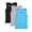 Grey, variant on 3 Pack Girls Ribbed Tank Tops Crew Neck Sleeveless Shirts Kids Stretch Tight Summer Camisole Undershirts Racerback Tank Tops