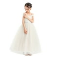 thumbnail image 5 of Ekidsbridal Girl Princess Flower Girl Dress - Off Shoulder Sequins with Tulle 322-A (Size: 4-12), 5 of 6