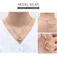 thumbnail image 3 of Moon Urn Necklace 316L Stainless Steel Memorial Lockets - Fill kit, 3 of 6