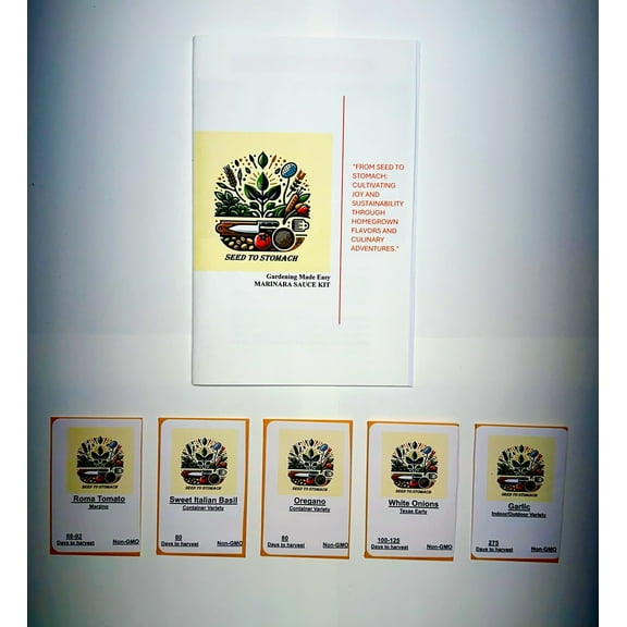The Garden of Marinara: A Fresh Garden Adventure Kit
