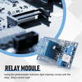 thumbnail image 4 of Módulo de relé de fotorresistencia con interruptor de control de luz de 12 V Sensor de detección XH-M131, 4 of 4