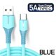 thumbnail image 1 of Cable de carga rápida 5A, cable de cargador USB tipo C para samsung, cargador de cable de datos de silicona para xiaomi, huawei, cable de USB-C, Micro cable Tan Jianjun unisex, 1 of 2