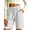 #New White, variant on PFRNLFNo Boundaries Women's Casual Shorts Summer Elastic Waisted Drawstring Knit Shorts with Pockets