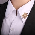 thumbnail image 2 of Turtle Brooch Exquisite Jewelry Decorative Pin for Women Men Fashion Accessory Unique Design, 2 of 4