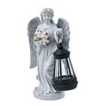 thumbnail image 4 of Vacemry Under $5 Angel Lantern Solar Light, Outdoor Garden Statue with LED Illumination, Weatherproof Resin Construction, Pathway Decor for Evening Atmosphere, 4 of 6