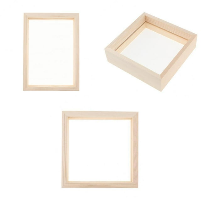Muestra de de dos cara Creativa ente 11,4 X 11,4 Muestra de de dos cara Creativa perfecl Marco de fotos estéreo transparente