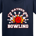 thumbnail image 4 of Inktastic I'd Rather Be Bowling Youth T-Shirt, 4 of 5